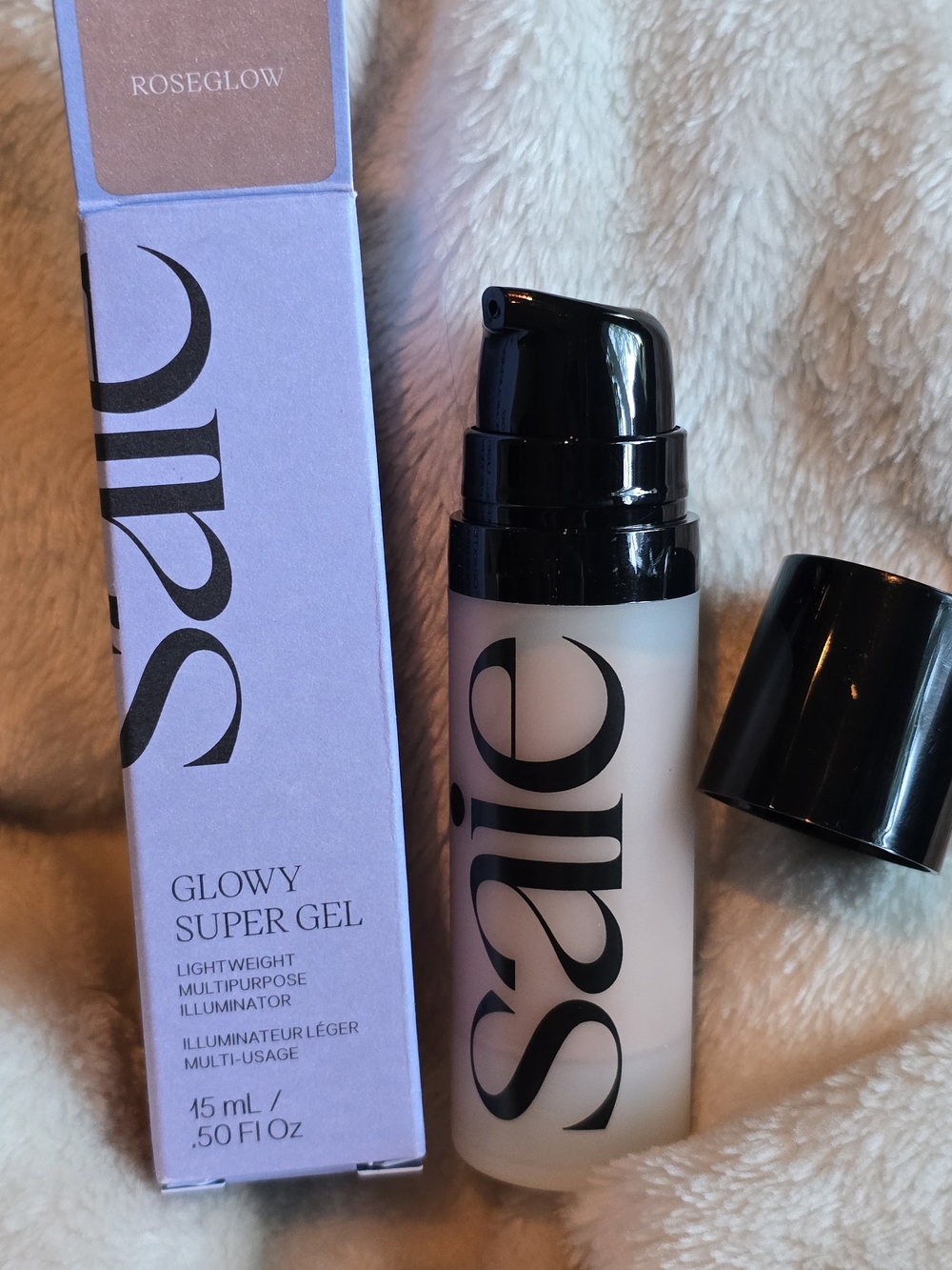 Saie Glowy Super Gel Illuminator - Roseglow 15ml NEW
